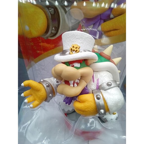 Nintendo Amiibo Bowser Super Mario Odyssey Wedding Outfit Figure With Box - Picture 2 of 6
